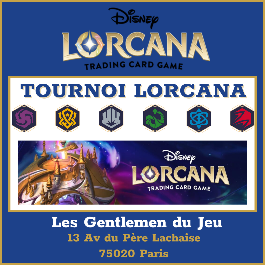 Tournoi Lorcana - Evènements Lorcana
